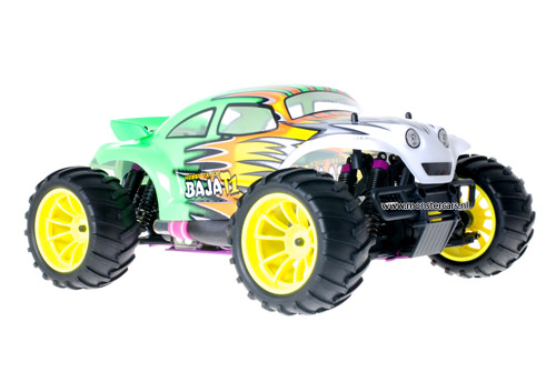 Himoto 1:10 Nitro Truck Baja Beetle Green
